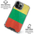 Lithuania Flag Distressed iPhone 16 Pro Max Clear Case